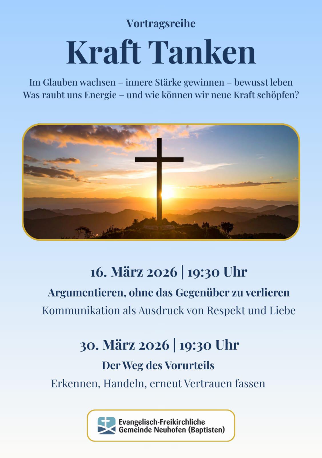 Kraft tanken Flyer Start